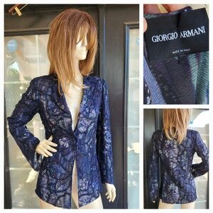 Giorgio Armani‎ Women's Blue Jacket